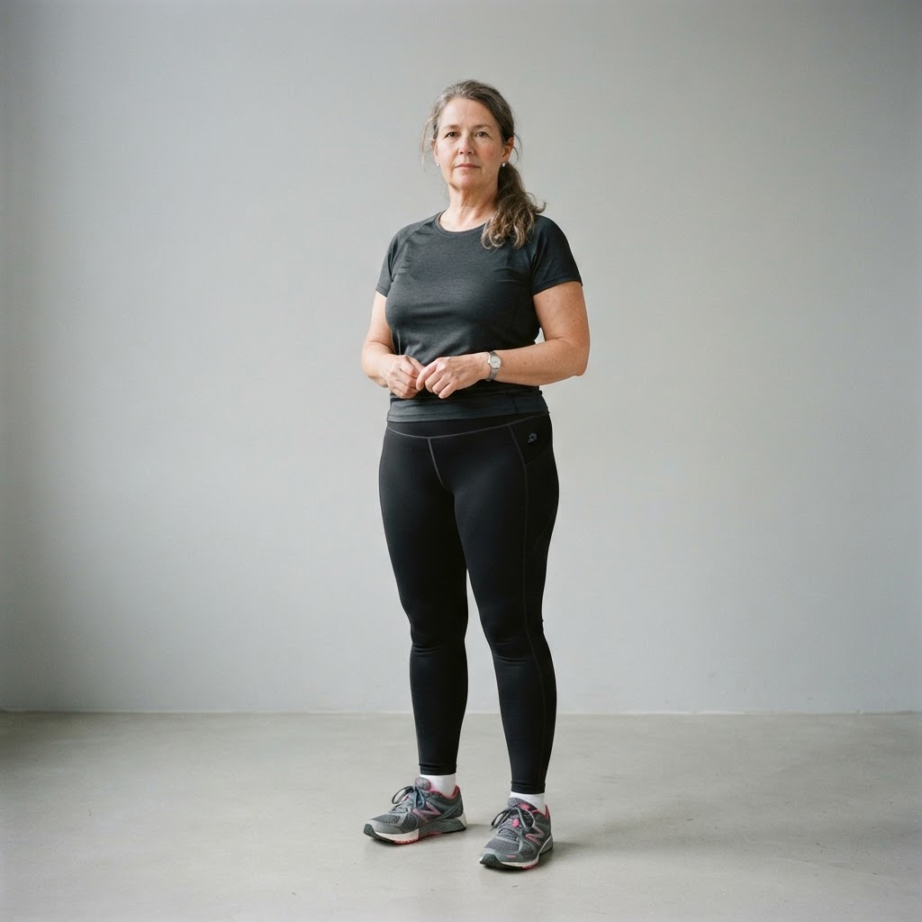 Karen P. before transformation